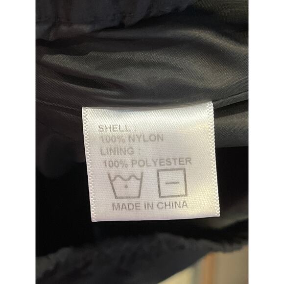 FTP Black Track Pants with Purple Logo Back Pocket Small - Picture 4 of 6